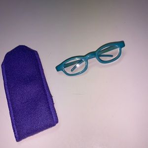 American Girl Doll Just Like You Blue Glasses